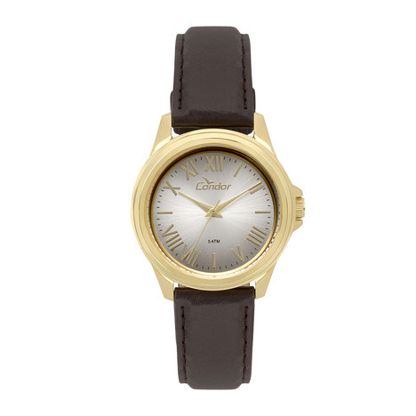 Relógio Analógico Condor Eterna Feminino Marrom Co2039bd/2K