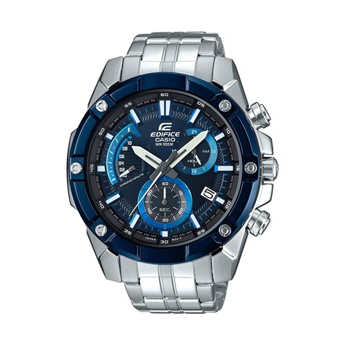 Relógio Analógico Edifice EFR-559DB-2AVUDF Prata/Azul