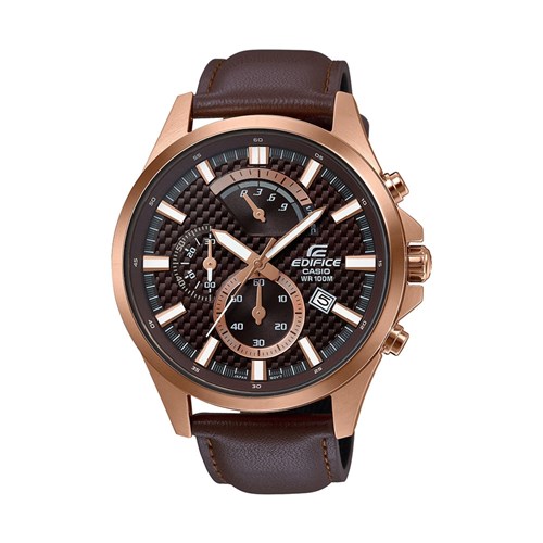 Relógio Analógico Edifice EFV-530GL-5AVUDF Marrom