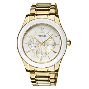 Relógio Analógico Feminino Technos Elegance Dress 6P29JD/4B - Dourado