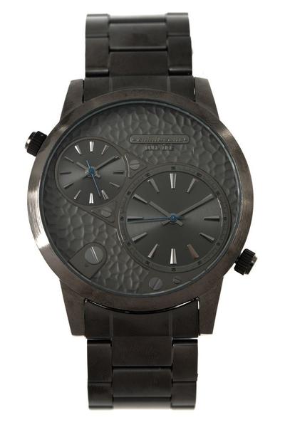 Relógio Analógico Masculino Chilli Beans Dual Time Grafite