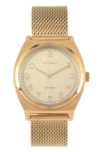 Relógio Analógico Masculino Chilli Beans Time Piece Dourado