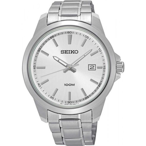 Relógio Analógico Masculino Seiko Sur151B1 S1Sx (Prata)