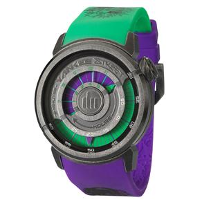 Relógio Analógico Masculino Yankee Street YS30158G - Verde/Roxo