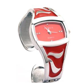 Relógio Analógico Modelo Bracelete 10001 - Vermelho - Relog`s - Rel19073