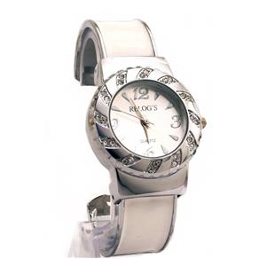 Relógio Analógico Modelo Bracelete 10024 - Branco - Relog`s - Rel19083