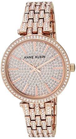 Relógio Anne Klein AK/3320PVRG Cristal Swarovski