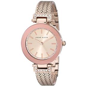 Relógio Anne Klein Cristal Swarovski Rose Gold AK/1906RGRG