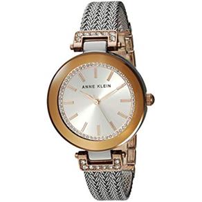 Relógio Anne Klein Cristal Swarovski Silver/Rose Gold AK/1907SVRT