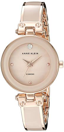 Relógio Anne Klein Diamond AK/1980BMRG