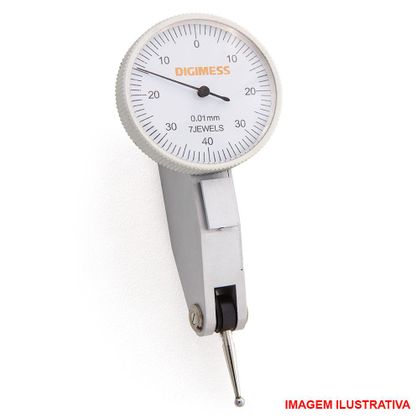 Relógio Apalpador Mostrador Diâm. 30 Mm RUBI 0,8X0,01mm - Digimess Produto Sem Certificado