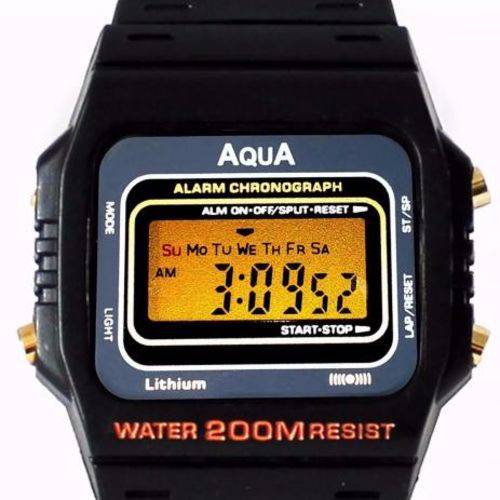 Relógio Aqua Aq - 37 - Masculino - Original