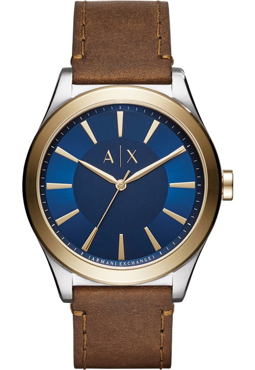 Relógio Armani Exchange AX23342AN Marrom/Dourado