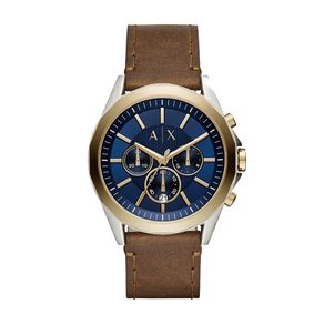 Relógio Armani Exchange Couple Shot Masculino Azul AX2612/2AN