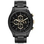 Relógio Armani Exchange Cronógrafo Ax1604/1pn Dourado/preto