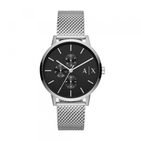 Relógio Armani Exchange Masculino Cayde Prata AX2714/1KN