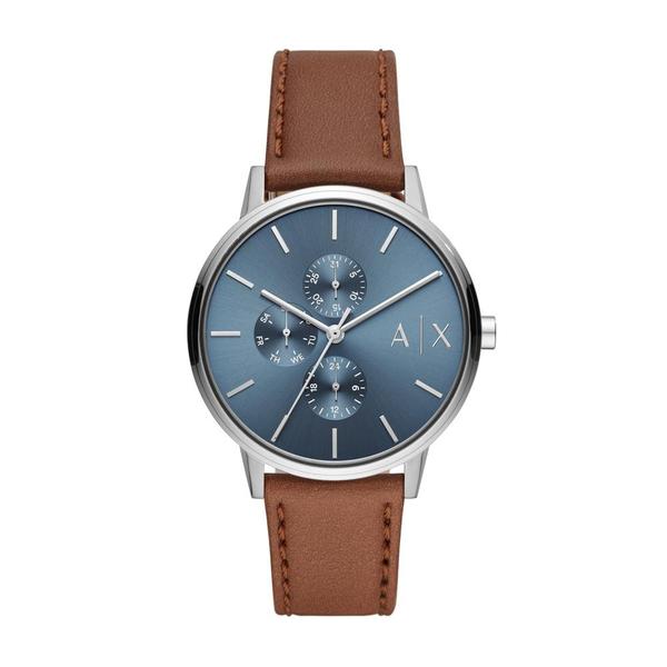 Relógio Armani Exchange Masculino Cayde Prata AX2718/0KN