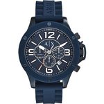 Relógio Armani Exchange Masculino Cronógrafo Azul Ax1524/8an