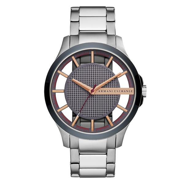 Relógio Armani Exchange Masculino Hampton Prata - AX2405/1KN