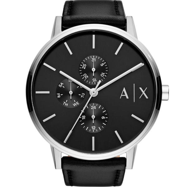 Relógio Armani Exchange Masculino Preto AX2717/0KN Analógico 5 Atm Cristal Mineral Tamanho Médio