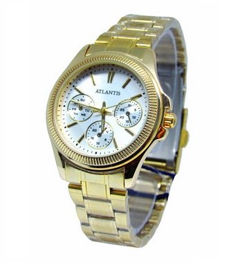 Relogio Atlantis Feminino B3410 Fundo Branco