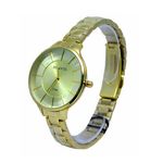 Relogio Atlantis Feminino B3437 Dourado Fundo Dourado