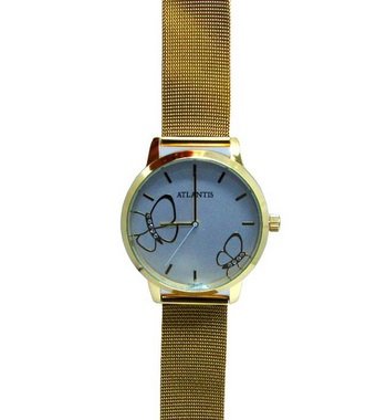 Relogio Atlantis Feminino Dourado G3354