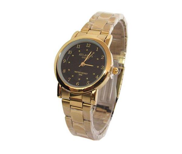 Relogio Atlantis Feminino W3156 Dourado