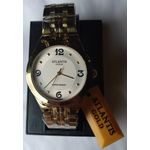 Relógio Atlantis G3464 Dourado Fundo Branco - Feminino - Original
