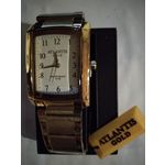 Relógio Atlantis G3255 Dourado Fundo Branco - Feminino - Original
