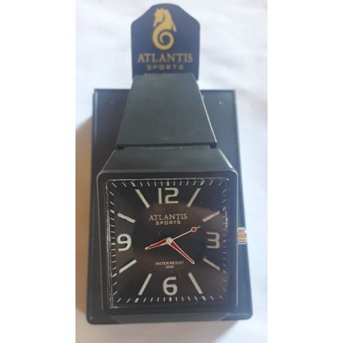 Relógio Atlantis G5531 Preto - Masculino - Original