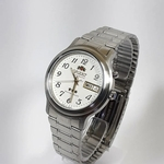 Relógio Automático Masculino Orient 469WA1A B2SX Cromado Fundo Branco