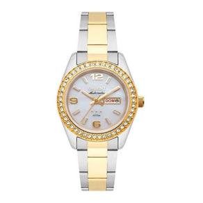 Relogio Automatico Orient 3 Estrelas Swarovski Feminino