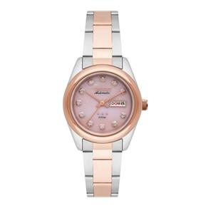 Relogio Automatico Orient 3 Estrelas Swarovski Feminino