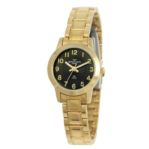 Relógio Backer 10260145F Damme Dourado