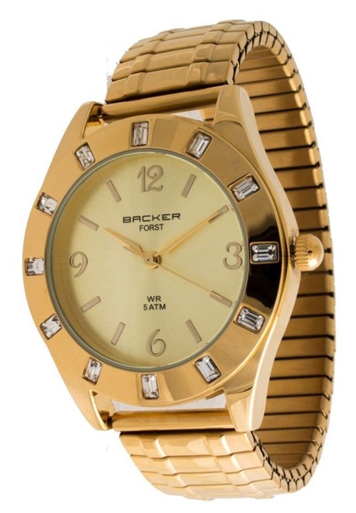 Relógio Backer 3474145F Dourado