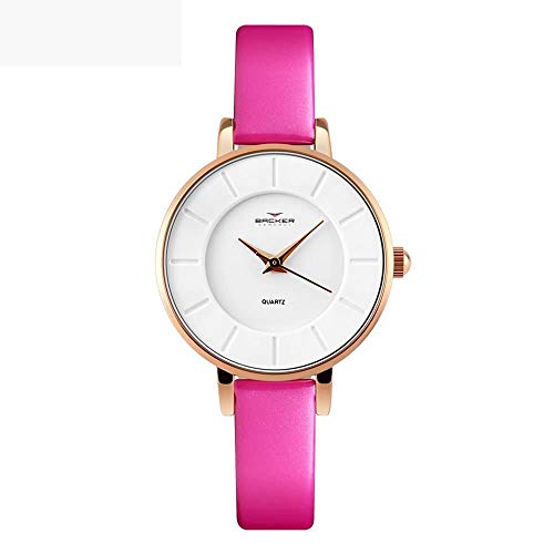 Relógio Backer Feminino Ref: 13002142f Br Casual Rosé