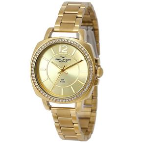 Relógio Backer Feminino Ref: 12022145f Ch Fashion Dourado