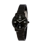 Relógio Backer Feminino Ref: 10270113f Pr Casual Black