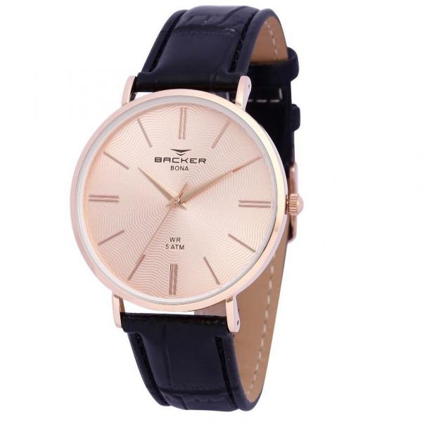 Relógio Backer Feminino Ref: 10812112m Rs Slim Rosé