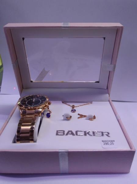 Relógio Backer - Kit Olho Grego - 106310058 PR