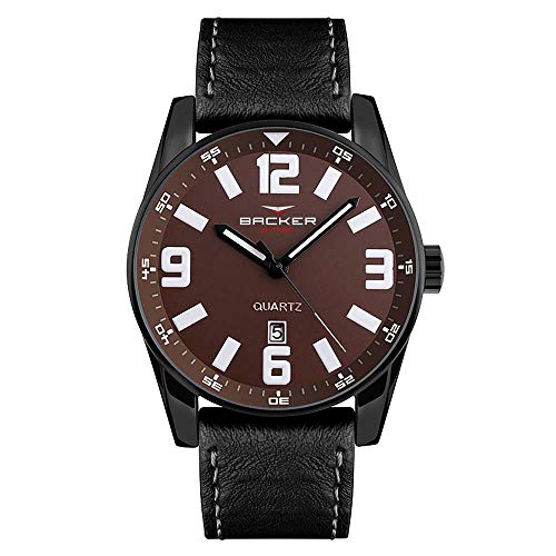 Relógio Backer Masculino Ref: 13503212m Mr Casual Black