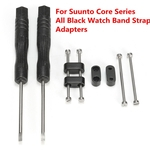 Relógio Banda Alça Conector Lug Adaptador Parafuso Bar Kit Substituição Para Suunto Core