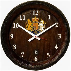 Relógio Barril Decorativo de Parede Horário Números
