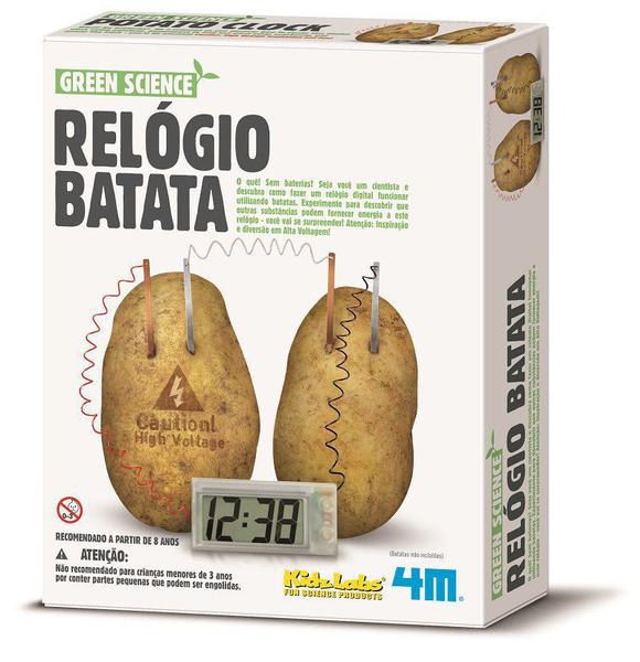 Relógio Batata - 4M - Brinquedo Educativo