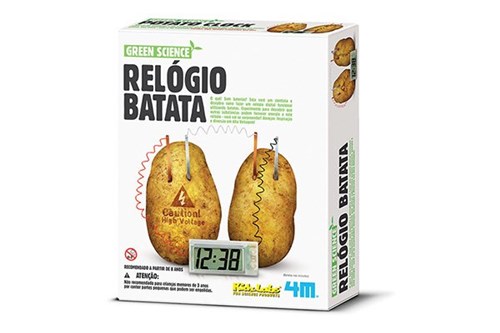 Relógio Batata, Experimento de Ciências