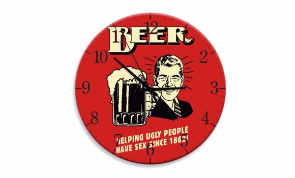 Relógio Beer Helping - Tecnolaser