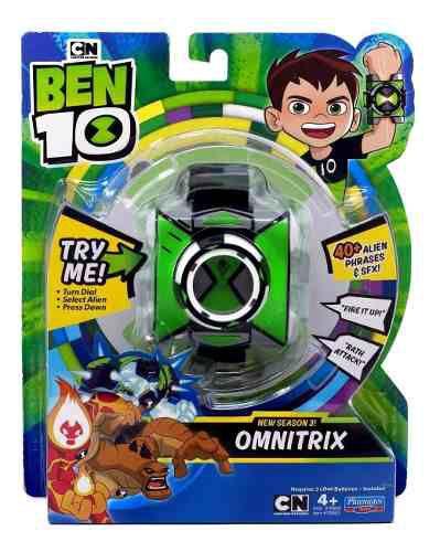 Relogio Ben 10 - Omnitrix Luz e Som - Série 3 - Original - Playmates Toys