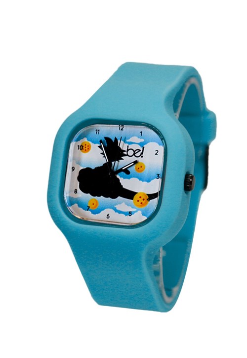 Relógio Bewatch Goku Pulseira Silicone Turquesa