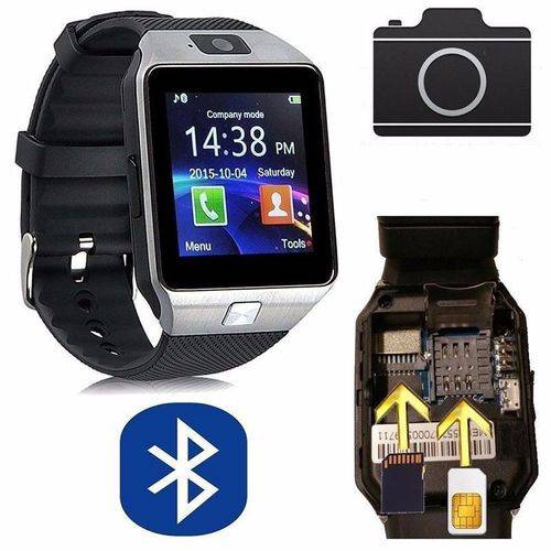 Relogio Bluetooth Smartwatch Dz09 Touch